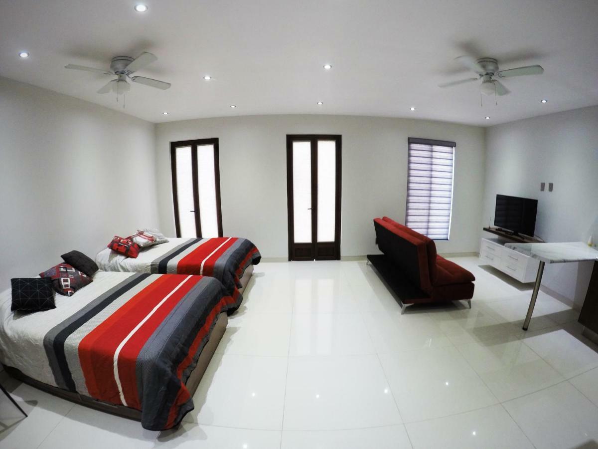 En El Centro 3 Hermoso Loft Familiar Ac Wifi 300 Mbps Агуаскальентес Экстерьер фото